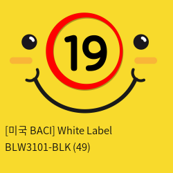 [미국 BACI] White Label BLW3101-BLK