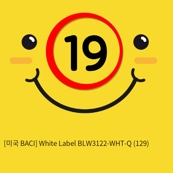 [미국 BACI] White Label BLW3122-WHT-Q