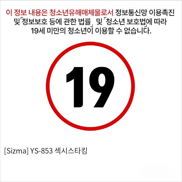 [Sizma] 섹시스타킹 가터벨트