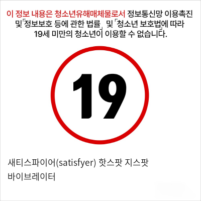 핫스팟 지스팟 바이브레이터